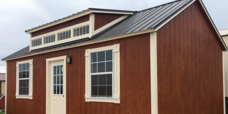 red dormer garden shed buying